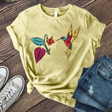 Load image into Gallery viewer, Colorful Hummingbird T-shirt
