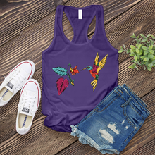Load image into Gallery viewer, Colorful Hummingbird Women&#39;s Tank Top
