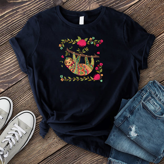 Sloth Mandala T-shirt