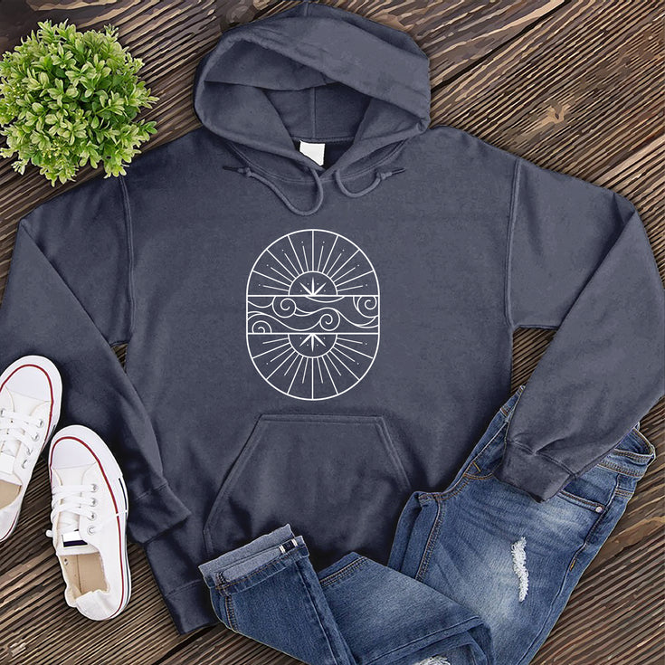 Celestial Line Art Hoodie's Image