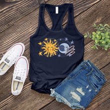 Load image into Gallery viewer, Sun and Moon Doodle Women&#39;s Tank Top
