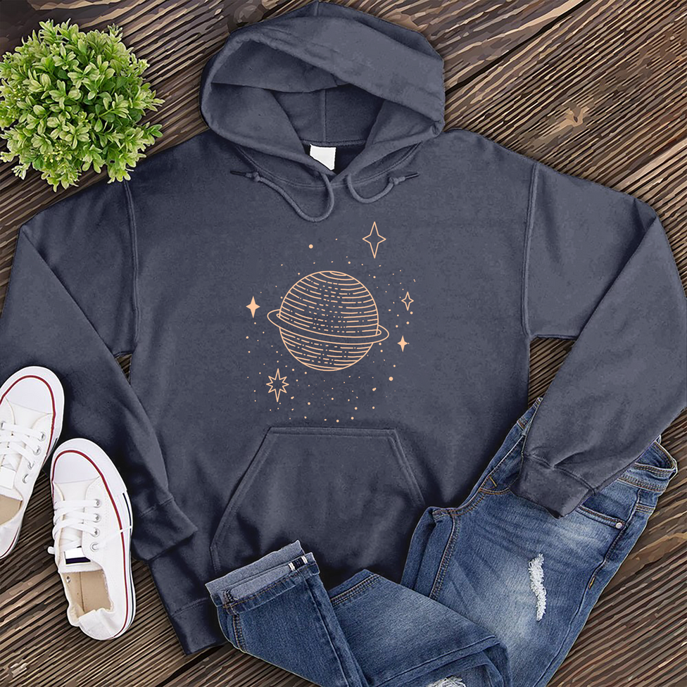 Sketched Planet Hoodie Image