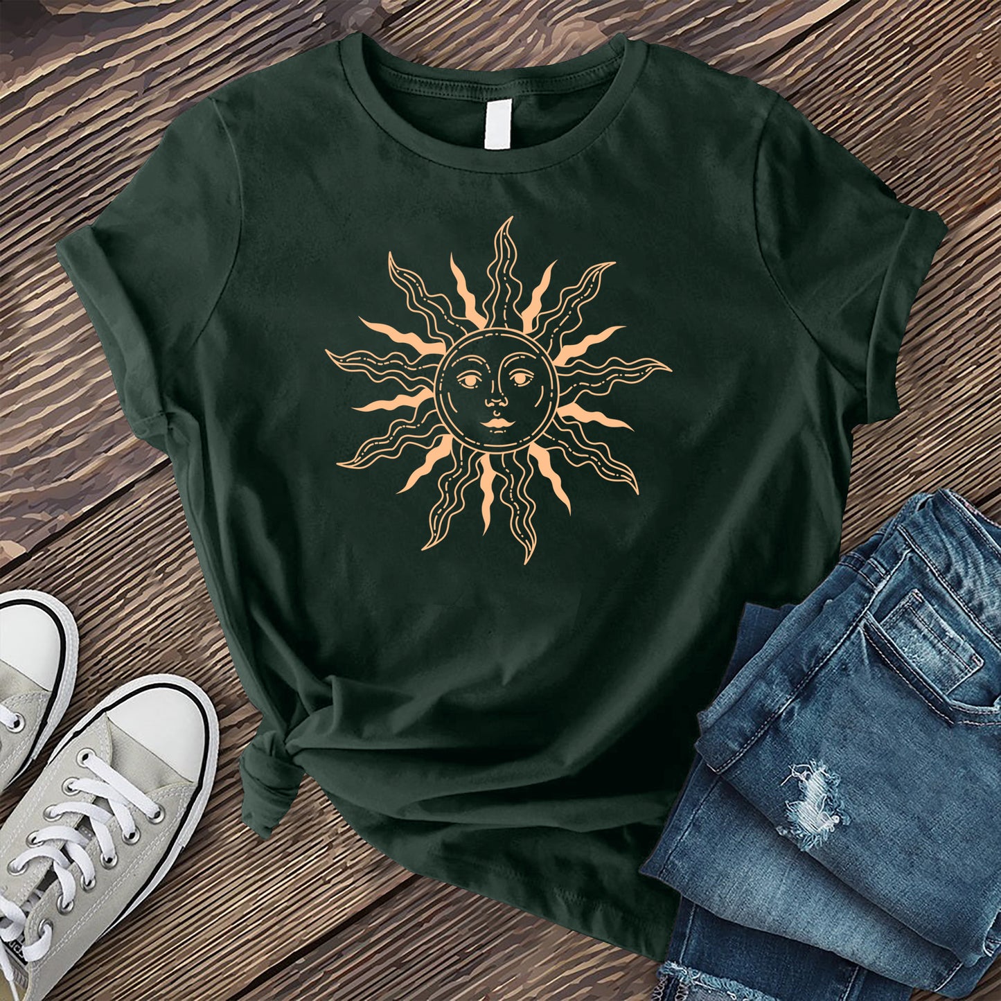 Sketched Sun T-shirt