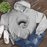 Floral Moon With Rising Sun Hoodie's Image