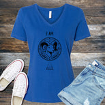 Aries Motto V-Neck Tee's Image
