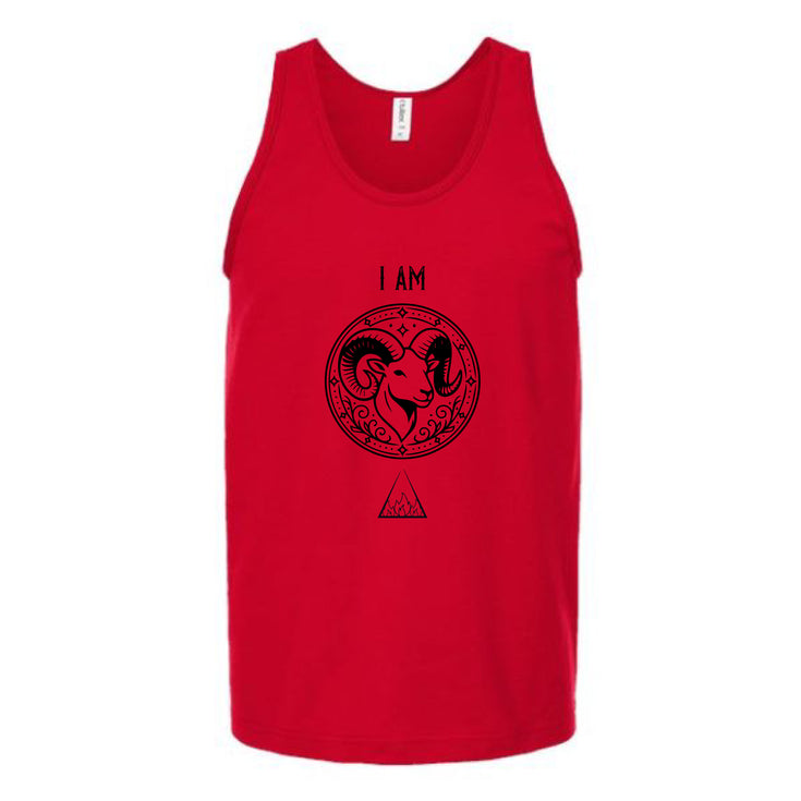 Aries Motto Unisex Tank Top's Image
