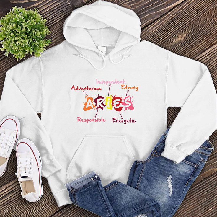 Aries Word Splash Hoodie's Image