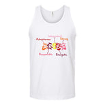 Aries Word Splash Unisex Tank Top's Image