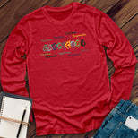 Capricorn Word Splash Long Sleeve Tshirt's Image