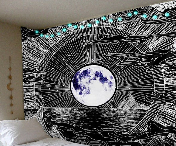 Almighty Moon Tapestry Image