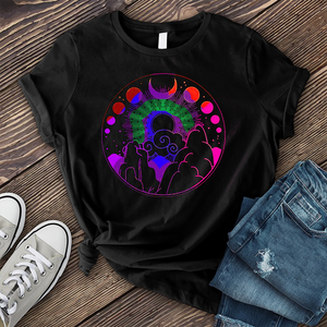 Psychedelic Solar Mountain T-Shirt