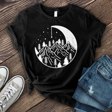 Load image into Gallery viewer, Moonlit Mountain T-Shirt
