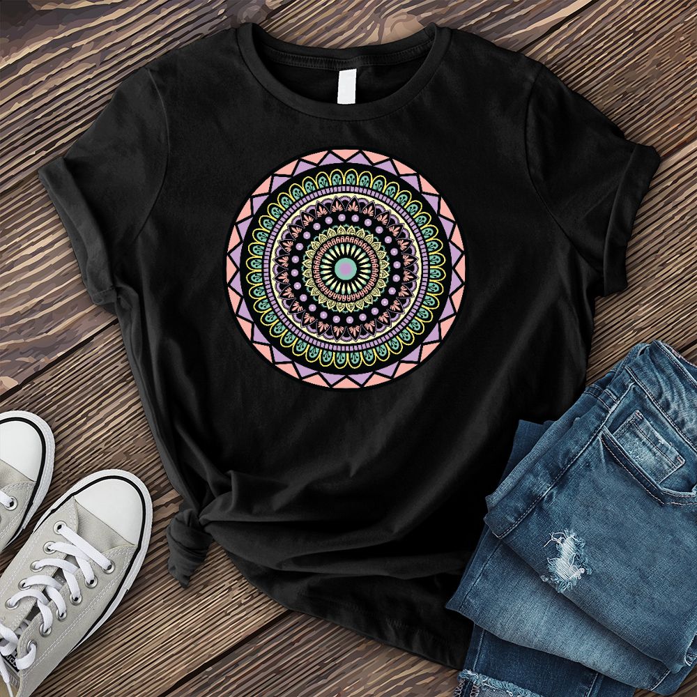 Pastel Mandala T-Shirt (designed by Melissa Ungaro)