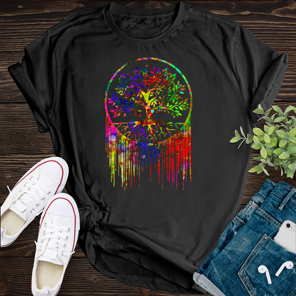 Rainbow Drip T-Shirt