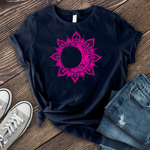 Pink Bohemian Moon T-Shirt