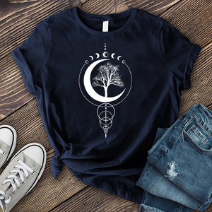 Moon Phase Tree T-Shirt