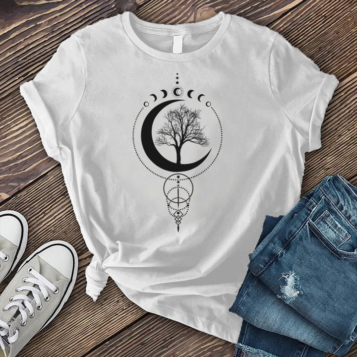 Moon Phase Tree T-Shirt