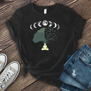 Meditation Lunar Tree T-shirt