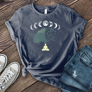 Meditation Lunar Tree T-shirt