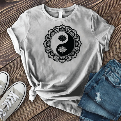 Henna Yin Yang Mandala T-shirt