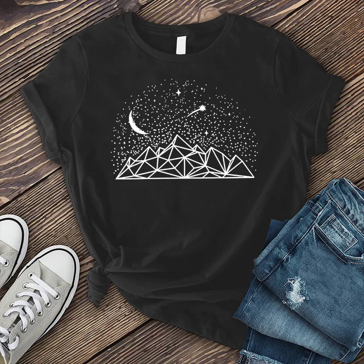 Geometric Mountain T-Shirt