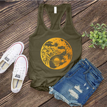 Load image into Gallery viewer, Nature Yin Yang Gold Women&#39;s Tank Top
