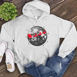 Santa's Sleigh Moon Hoodie's Image