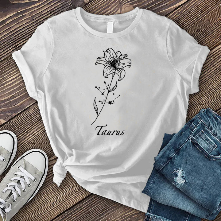 Taurus Flower T-shirt