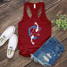 Load image into Gallery viewer, Pisces Water Triangle Women&#39;s Tank Top
