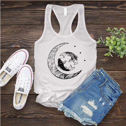 Moon and Pisces Women's Tank Top