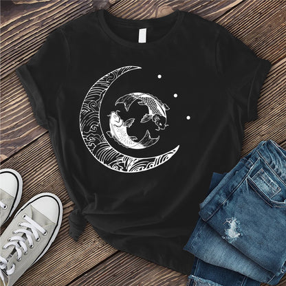 Moon and Pisces T-shirt
