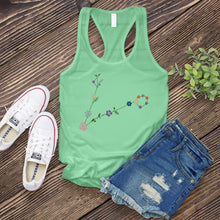 Load image into Gallery viewer, Pisces Floral Constellation Women&#39;s Tank Top

