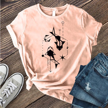 Load image into Gallery viewer, Geometric Pisces T-shirt
