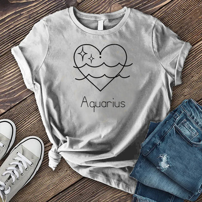 Aquarius Heart T-shirt
