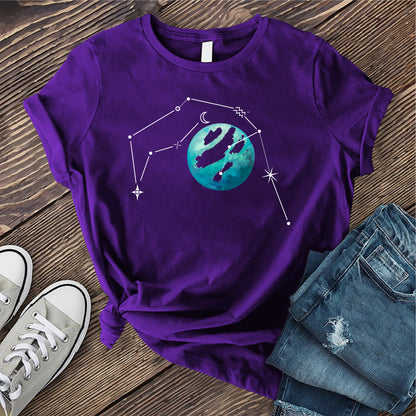 Aquarius Uranus Constellation T-shirt