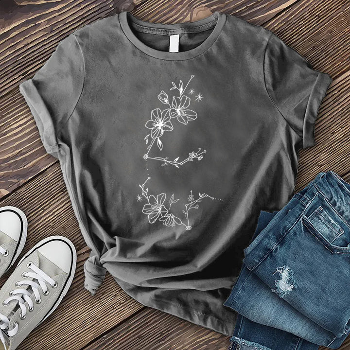 Floral Aquarius T-shirt