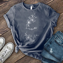 Load image into Gallery viewer, Floral Aquarius T-shirt

