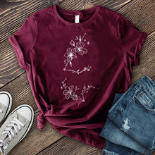 Load image into Gallery viewer, Floral Aquarius T-shirt
