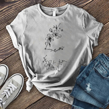 Floral Aquarius T-shirt
