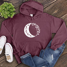 Load image into Gallery viewer, Boho Floral Moon Hoodie
