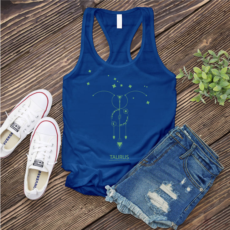 Taurus Modern Symbols Women's Tank Top's Image