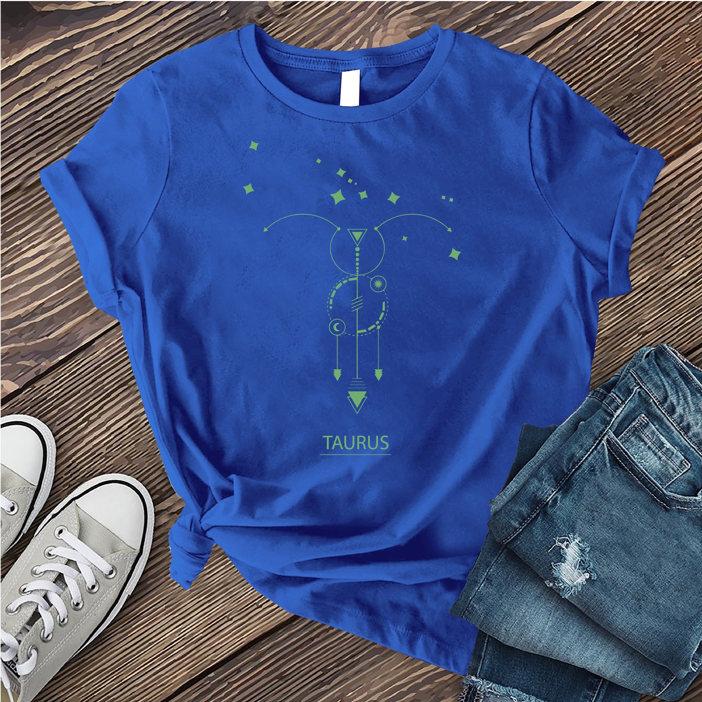 Taurus Modern Symbols T-Shirt