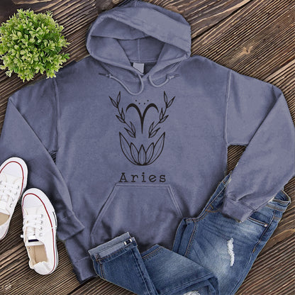 Aries Lotus Hoodie