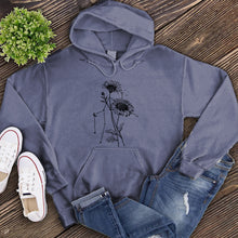 Load image into Gallery viewer, Gemini Constellation and Daisy Hoodie
