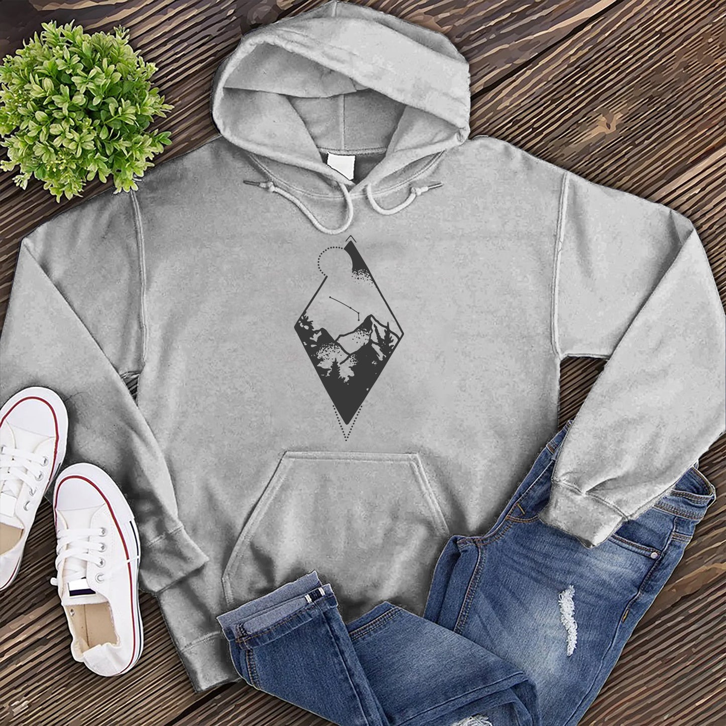 Aries Mountain Diamond Hoodie