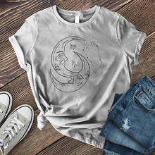 Load image into Gallery viewer, Gemini Constellation Twin Moons T-shirt
