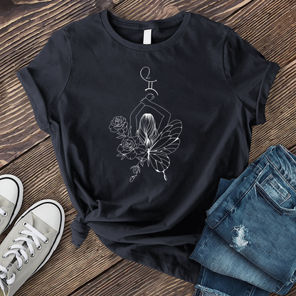 Gemini Butterfly Girl T-shirt