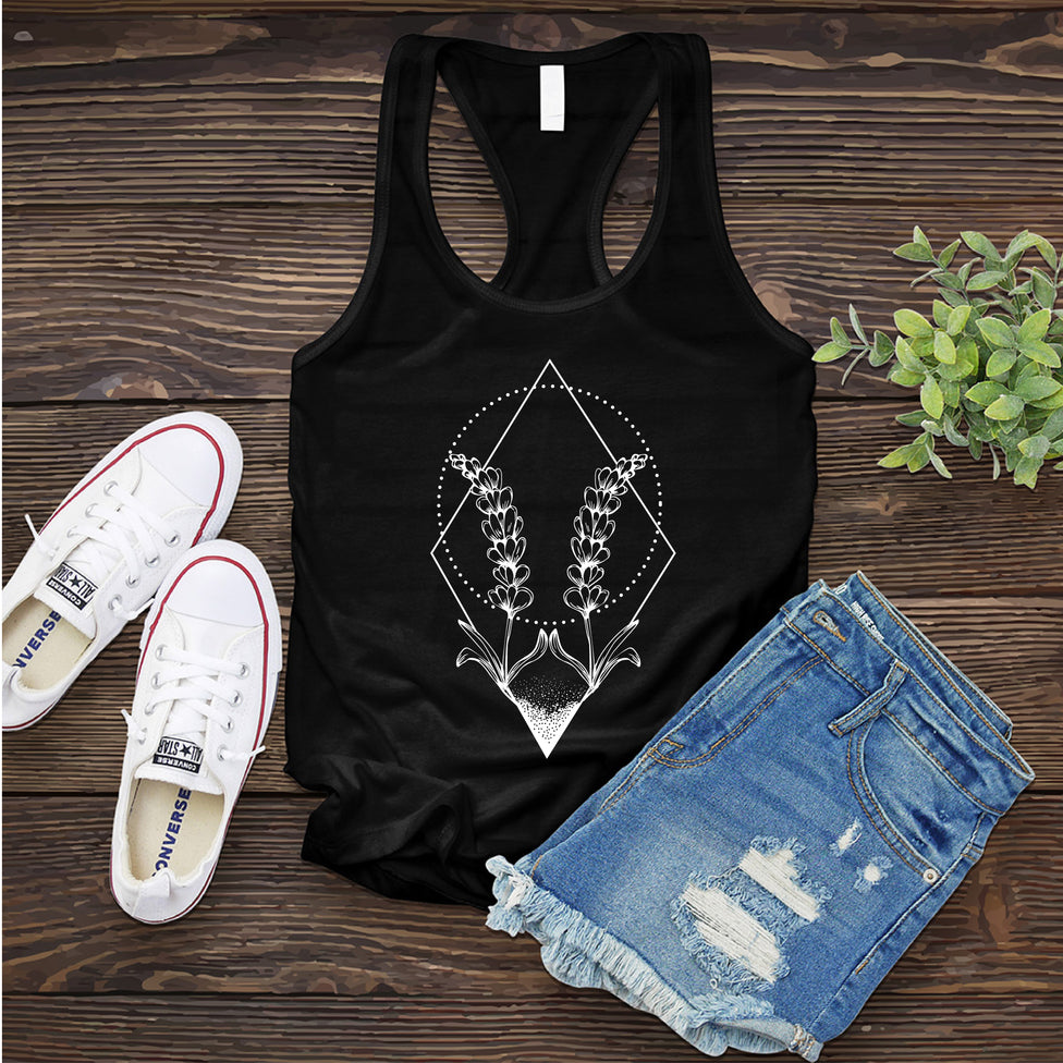 Gemini Lavender Symbol Women's Tank Top Image