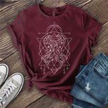 Gemini Geometric Twins T-shirt's Image