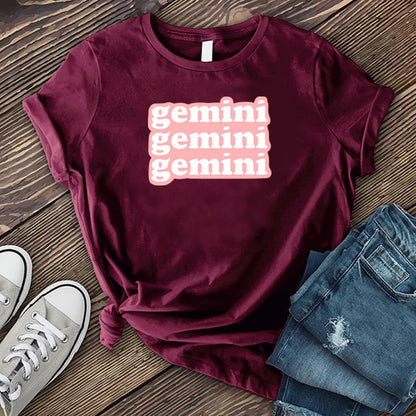 Gemini Words T-shirt